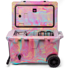 BrüTank 55-Quart Rolling Cooler Rainbow Swirl