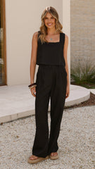 Tillie Crop Top - Black