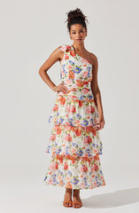 Natali One Shoulder Maxi Dress