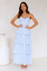Thriving Now Maxi Dress Blue