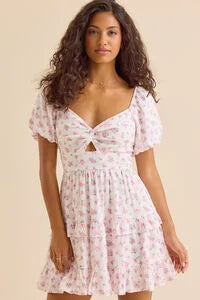 Chelley Floral Mini Dress